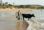 anjuna spiaggia